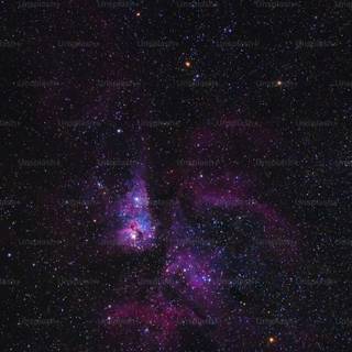 Black stars wallpaper