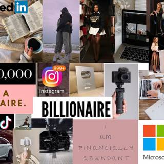 Vision board 2025 wallpaper