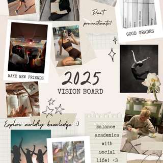 Vision board 2025 wallpaper