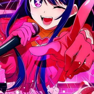 Oshi no ko Ai wallpaper