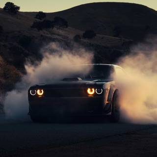 Hellcat drift wallpaper