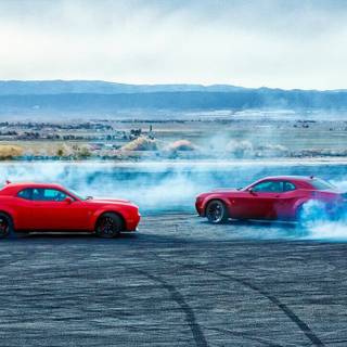 Hellcat drift wallpaper