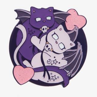 Goth cat wallpaper