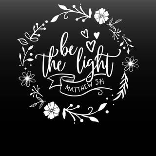 Black Bible verse wallpaper