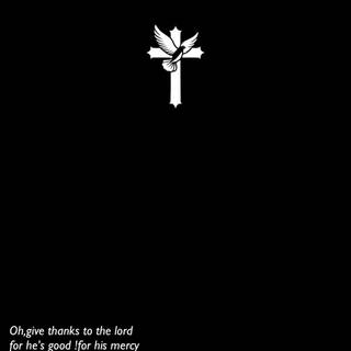 Black Bible verse wallpaper