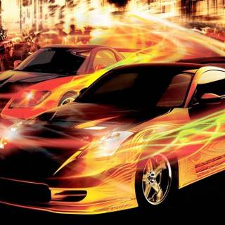 Fast and Furious poster wallpaper