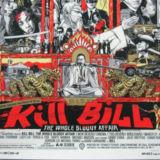 Kill Bill poster wallpaper