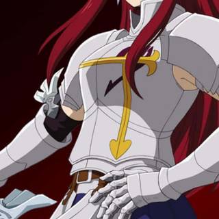 Erza Scarlet phone wallpaper