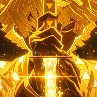 Zenitsu iPhone 4k wallpaper