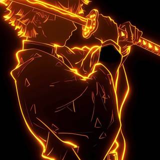 Zenitsu iPhone 4k wallpaper