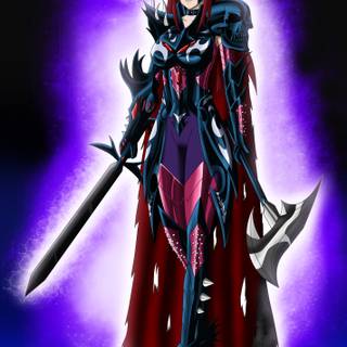 Erza Scarlet phone wallpaper