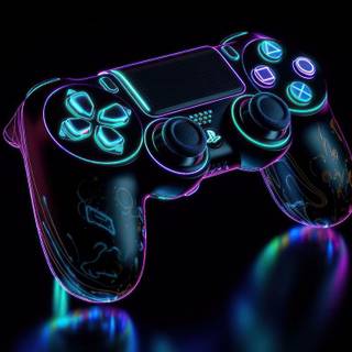 Aesthetic PS5 wallpaper