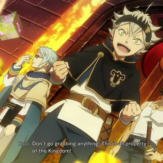 PS5 Black Clover wallpaper