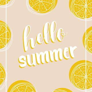 Yellow aesthetic summer wallpaper