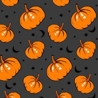 Simple black Halloween wallpaper