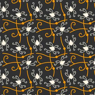 Simple black Halloween wallpaper