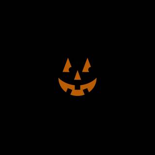Simple black Halloween wallpaper