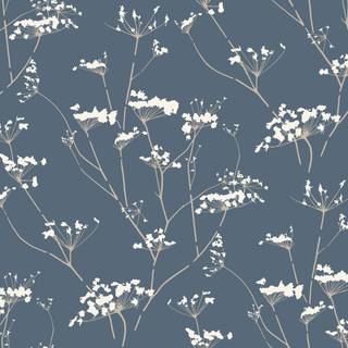 Dark blue spring wallpaper