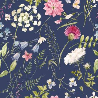 Dark blue spring wallpaper
