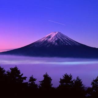 Japanese mountains wallpaper