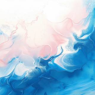 Blue and white abstract wallpaper
