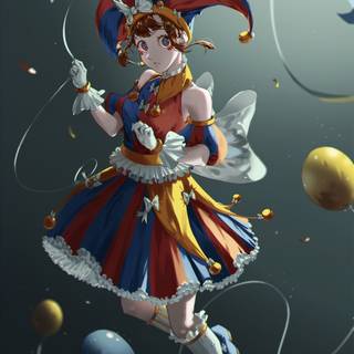 Anime Pomni wallpaper