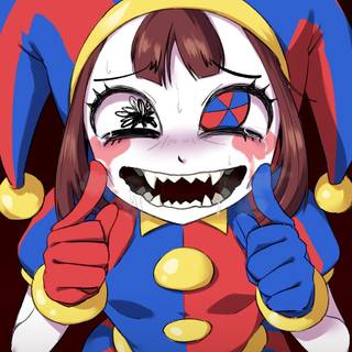 Anime Pomni wallpaper