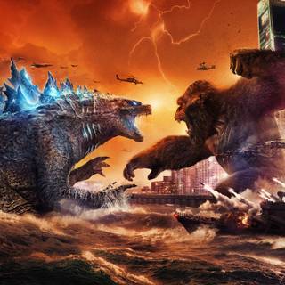 Godzilla 4k wallpaper