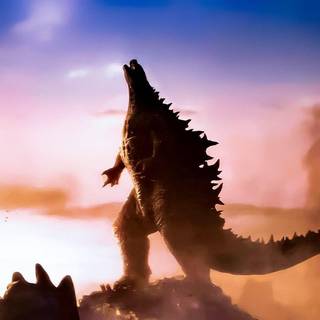Godzilla iPhone 13 wallpaper