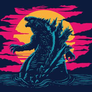 Godzilla 4k wallpaper