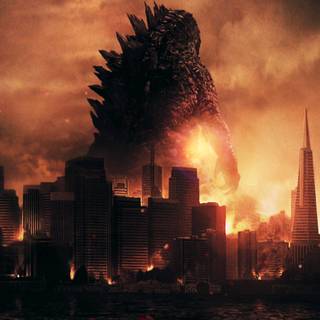 Godzilla 4k wallpaper