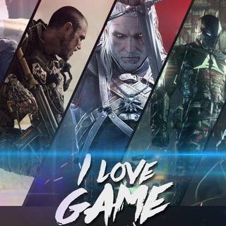 Video game collage wallpaper