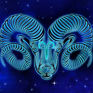 Aries Zodiac sign wallpaper