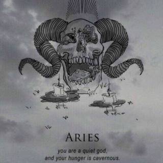 Aries Zodiac sign wallpaper