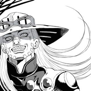 Jojo black and white wallpaper