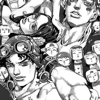 Jojo black and white wallpaper