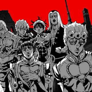 Jojo black and white wallpaper