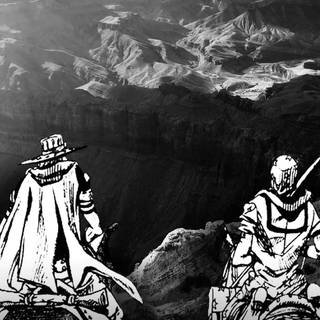 Jojo black and white wallpaper