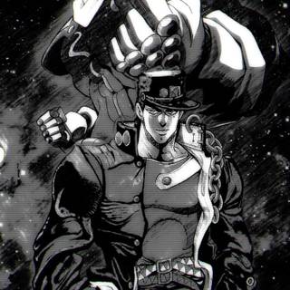 Jojo black and white wallpaper