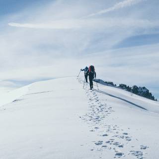 Mountain climbers wallpaper