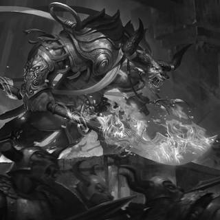Jojo black and white wallpaper