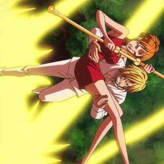 Nami and Sanji wallpaper