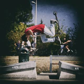Freestyle scootering wallpaper