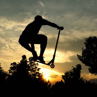Freestyle scootering wallpaper