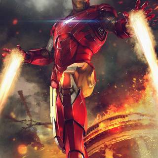 Iron Man Android wallpaper
