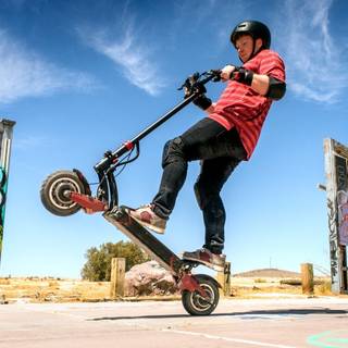 Freestyle scootering wallpaper