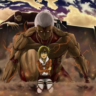 Attack On Titan Armored Titan wallpaper