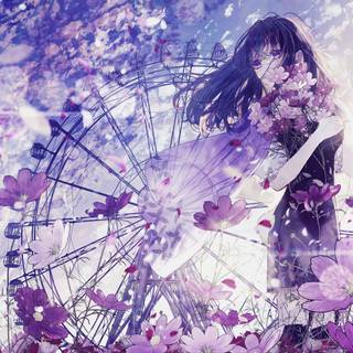 Flower girl desktop wallpaper