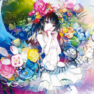 Flower girl desktop wallpaper