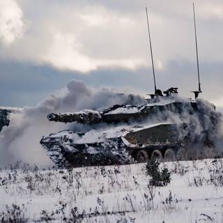 Canadian Leopard 2 wallpaper